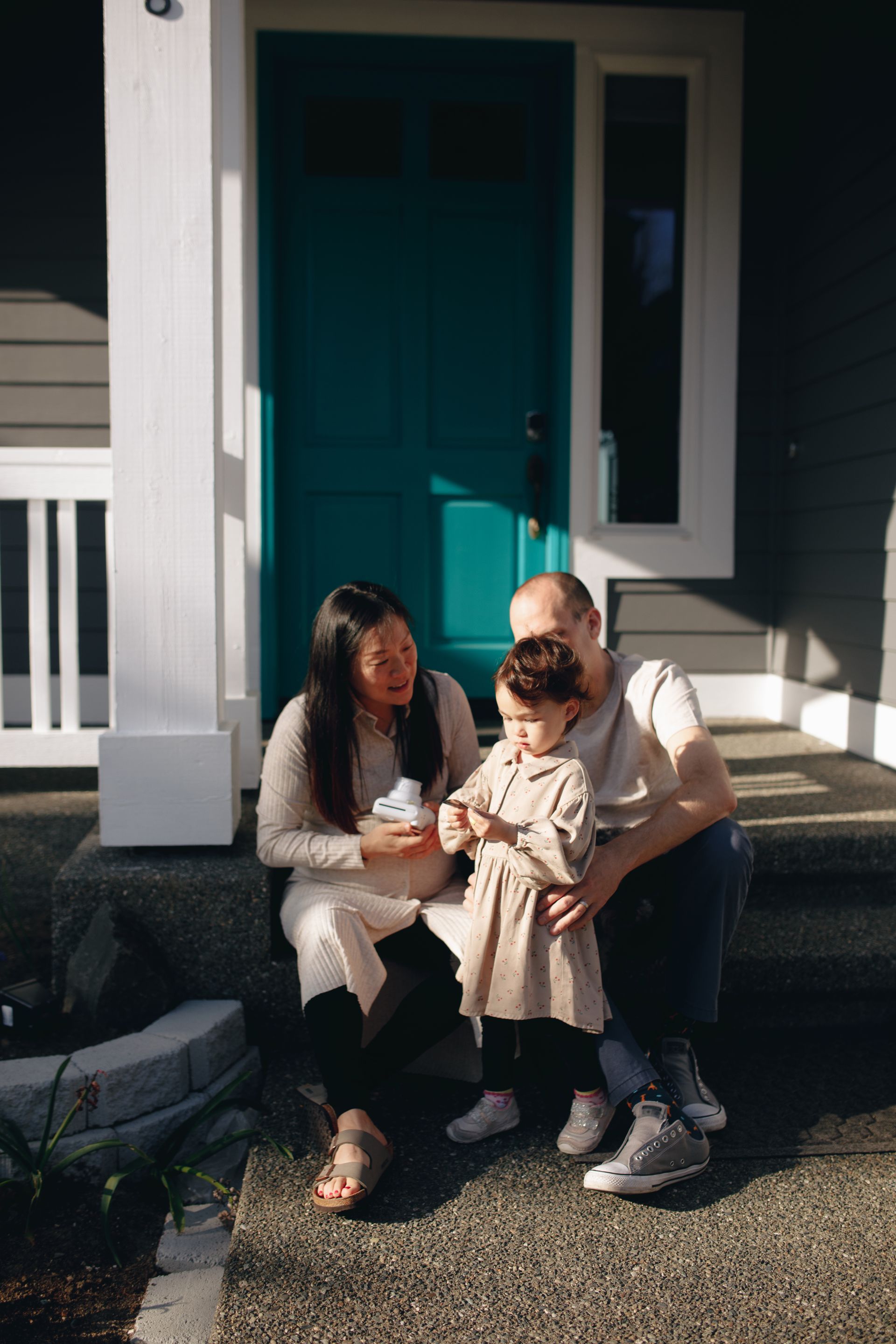 Family in stable housing